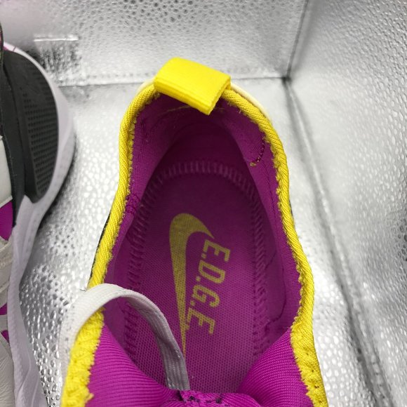 Nike Huarache E.D.G.E. TXT QS Magenta Neon White bq5206-500 - Picture 4 of 7